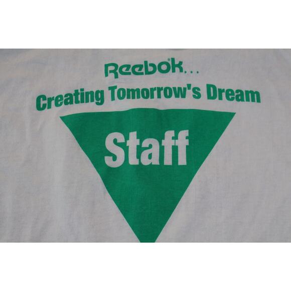 Vintage Reebok U.S. Olympic Festival '91 Staff Shirt Tee Mens Large White 90s - Picture 8 of 9